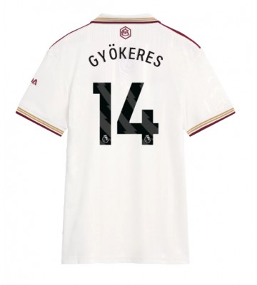 Arsenal Viktor Gyokeres #14 Tredjetrøje Dame 2025-26 Kortærmet